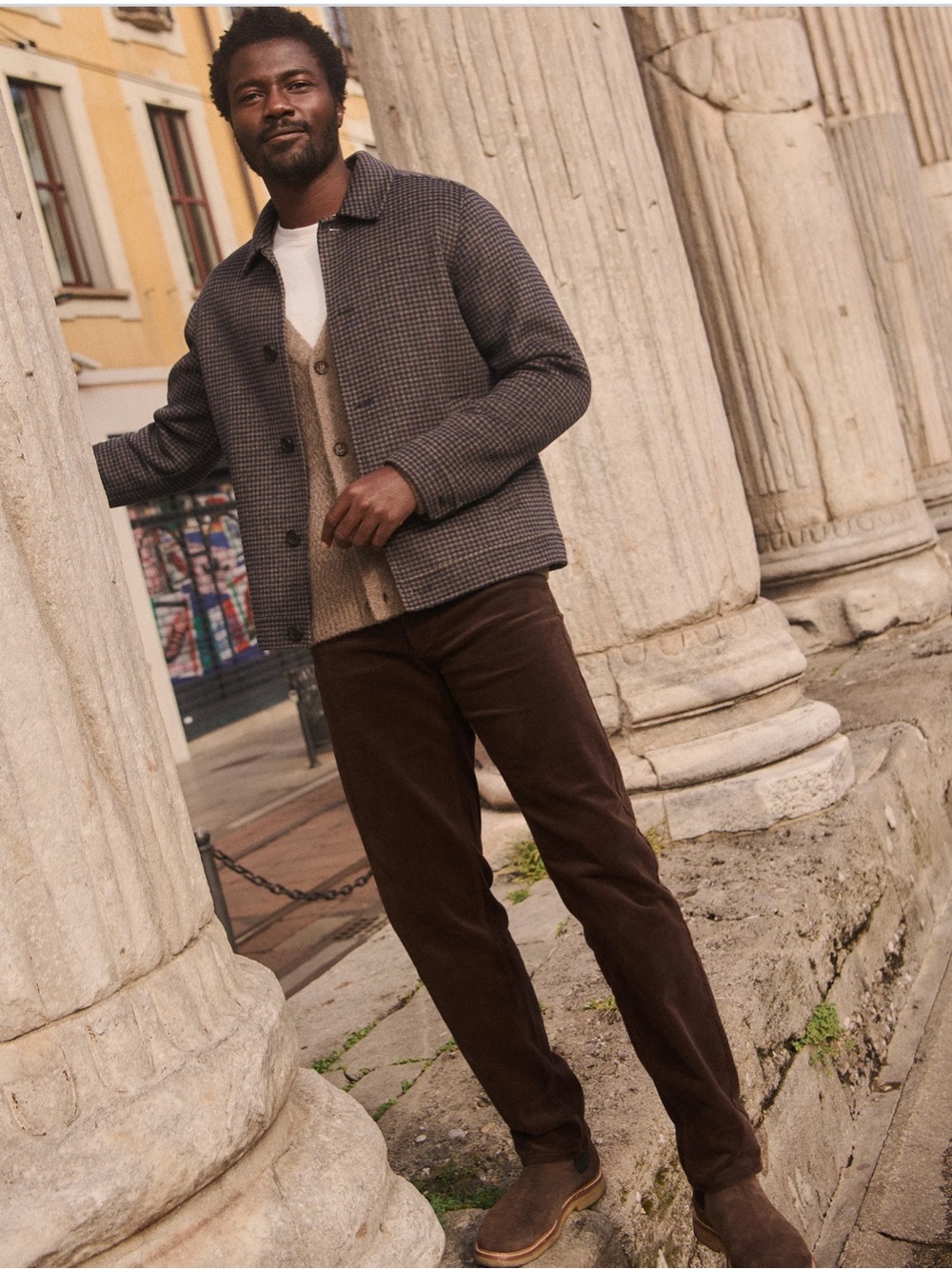 Marine Layer Dark Brown Corduroy Pants Size 36X34